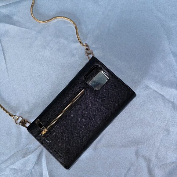 HABITU PHONE PURSE WITHN CARD POCKETS & 2 PHONE CASES - IPHONE 12PRO - Picture 3 of 4